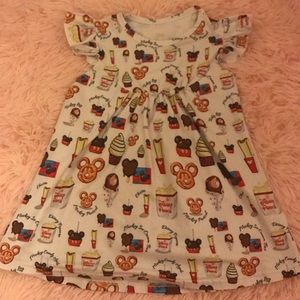 EUC DISNEY PARK SNACK BOUTIQUE DRESS